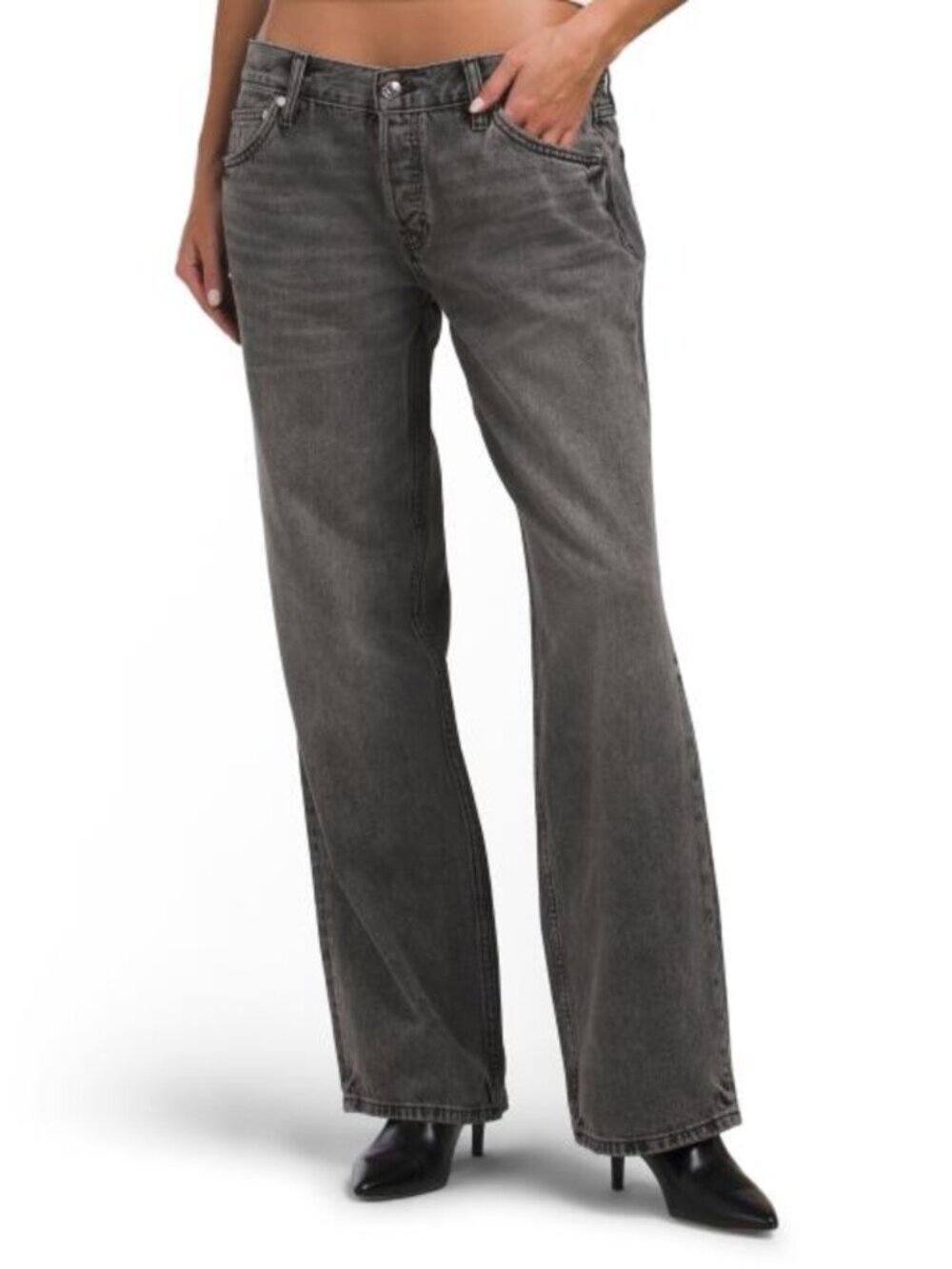 EB DENIM Low Rise Baggy Jeans